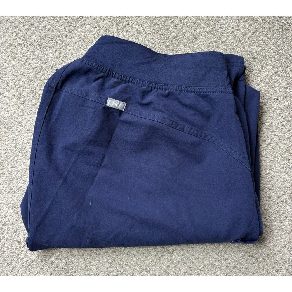 Figs Women's Kade Cargo Scrub Pants XL Tall Navy Blue Style T21004T